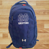 UA BACKPACK - 5.0 HUSTLE - MD GRIFFINS Embroidered - IN STOCK!