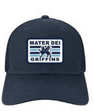 Trucker Hat with Griffins, Fall & Winter Sports Patch