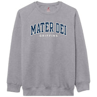 ADULT L-2 APPLIQUE CREWNECK SWEATSHIRT