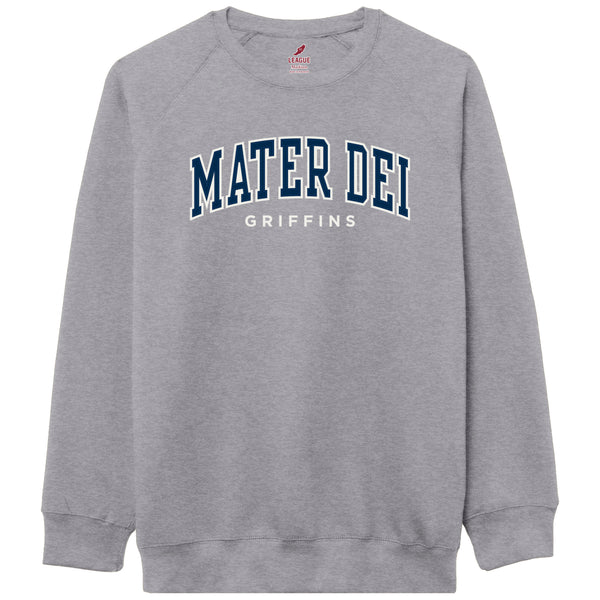 ADULT L-2 APPLIQUE CREWNECK SWEATSHIRT