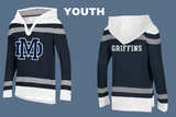 YOUTH & ADULT SUPER FAN CLASSIC HOCKEY HOOD - EMBROIDERED