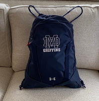 UA SACKPACK - w/Custom Embroidered MD Logo