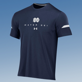 Men's UA Navy Mesh White Slash SS T