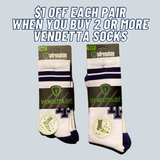 SOCKS w/MD LOGO - Vendetta - Adult